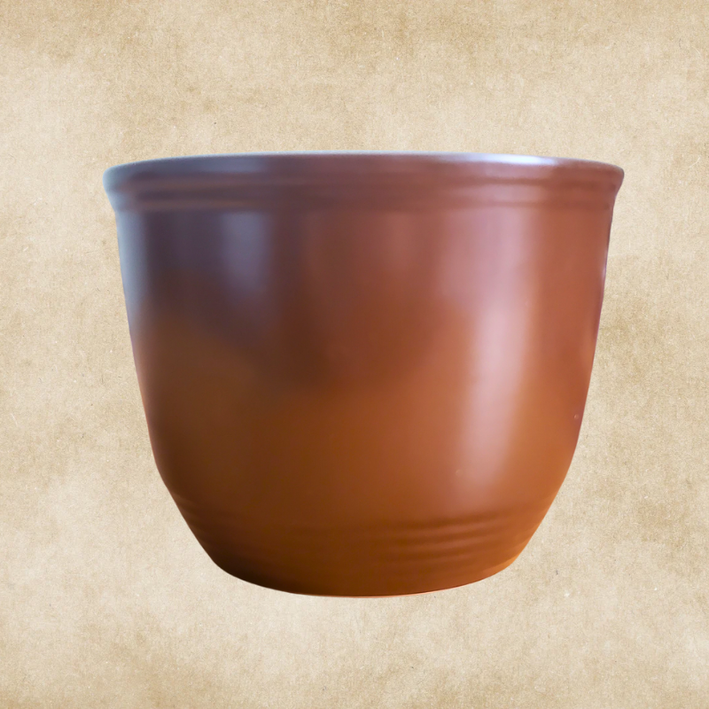 Rustic Terracotta Ceramic Bowls – Set of 3 Multi-Use Planters